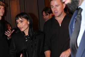 Channing Tatum and ZoÃ« Kravitz Rare Sighting