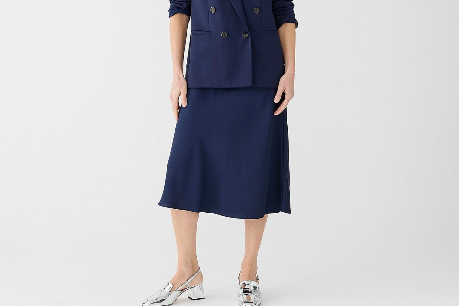 J.Crew Gwyneth slip skirt