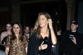 Gisele Bundchen met gala after party