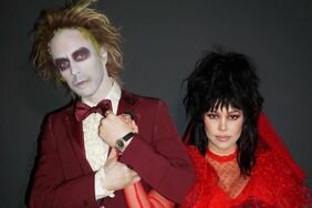 Kourtney Kardashian Travis Barker Beetlejuice