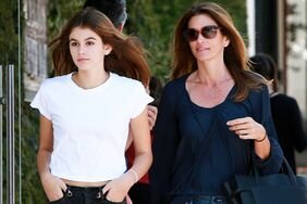 Kaia Gerber Cindy Crawford Street Style - Lead 2016