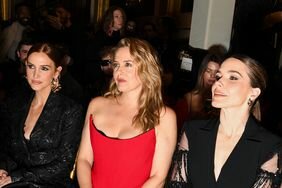 Ashlee Simpson, Alicia Silverstone, and Sophia Bush at Christian Siriano RTW Fall 2024.