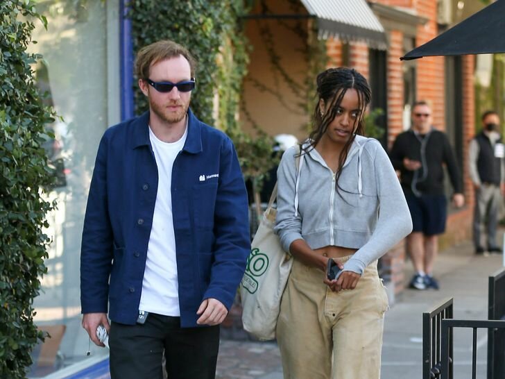 Malia Obama Channels Her Dad in a Button Down and Khaki Pants