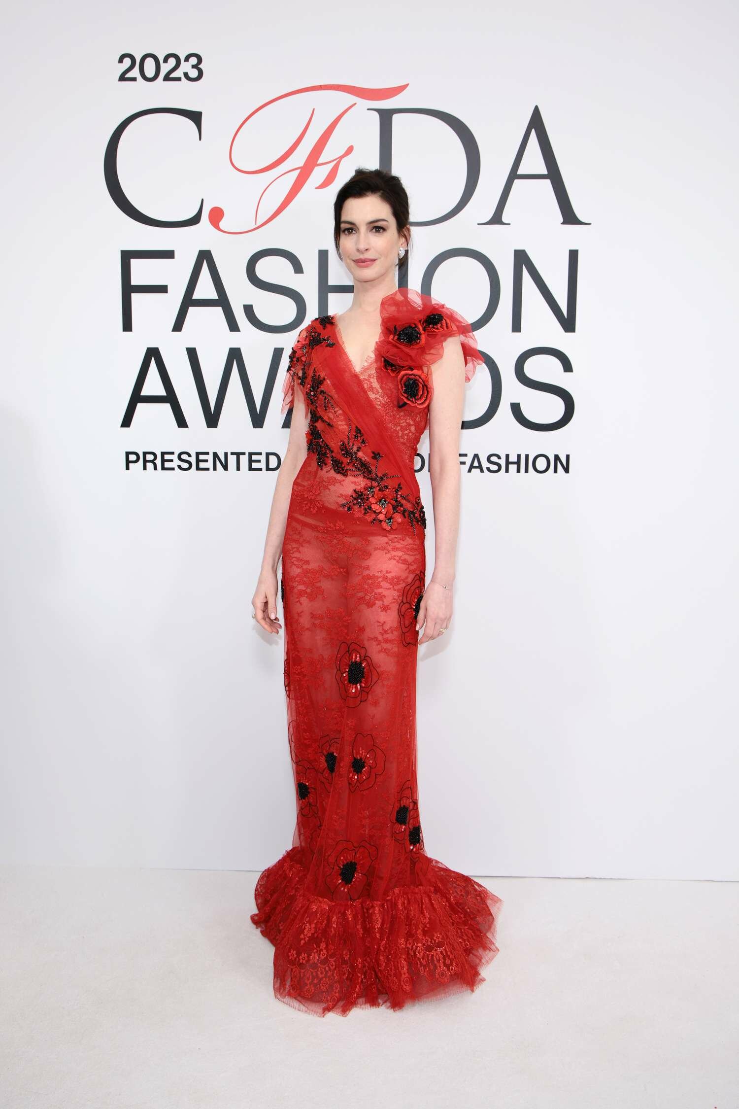 Anne Hathaway 2023 CFDA Fashion Awards