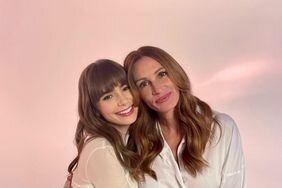 Lily Collins & Julia Roberts