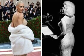 Kim Kardashian Marilyn Monroe Dress