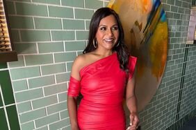 Mindy Kaling Red Dress IG