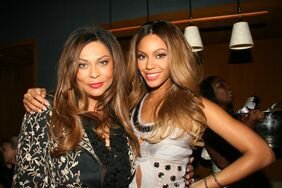 Tina Knowles and Beyonce