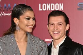 Zendaya tom holland spiderman no way home premiere