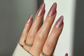 Pink Velvet Nails