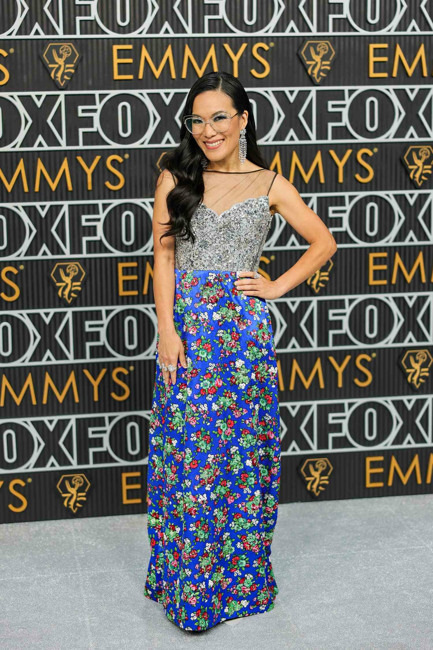 Ali Wong 2024 Emmys Red Carpet 