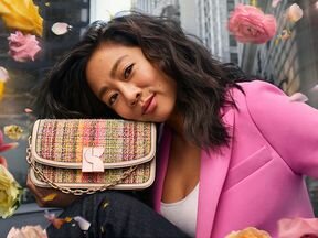 Stephanie Hsu in the Kate Spade Time to Bloom campaign