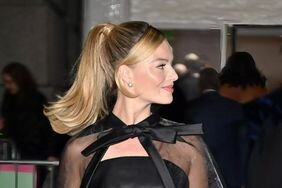 Margot Robbie wearing a ponytail.