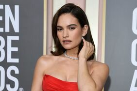 Golden Globes Lily James