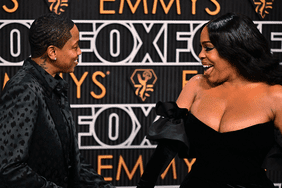 Niecy Nash and her wife at the 2024 Emmys red carpet