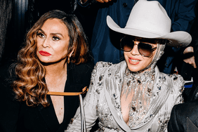 BeyoncÃ© and Tina Knowles at Luar Show at NYFW