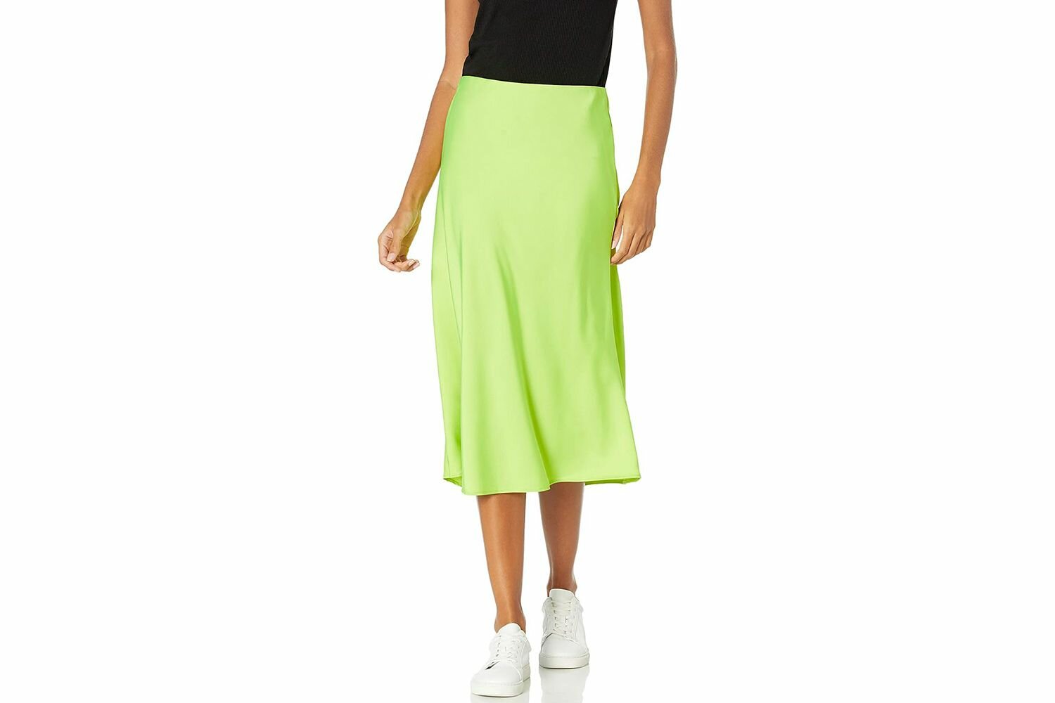 The Drop Maya Silky Slip Skirt