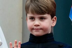 Prince Louis Smiling Turtleneck on Balcony at Coronation of King Charles III