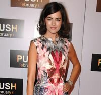 Camilla Belle in Alexander McQueen