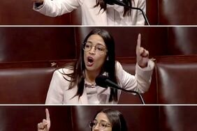 AOC Body Language in Congress