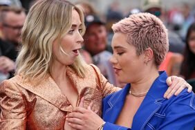 Florence Pugh Emily Blunt Wardrobe Malfunction