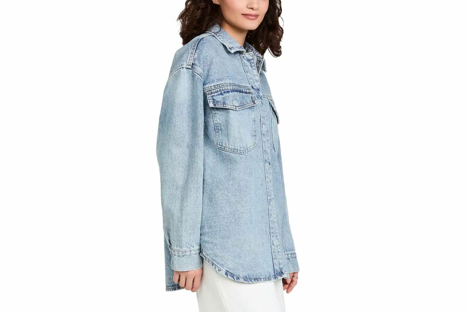 Pistola Denim Mandy Oversized Shacket