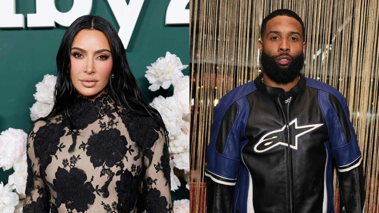 Kim Kardashian Odell Beckham Jr. 