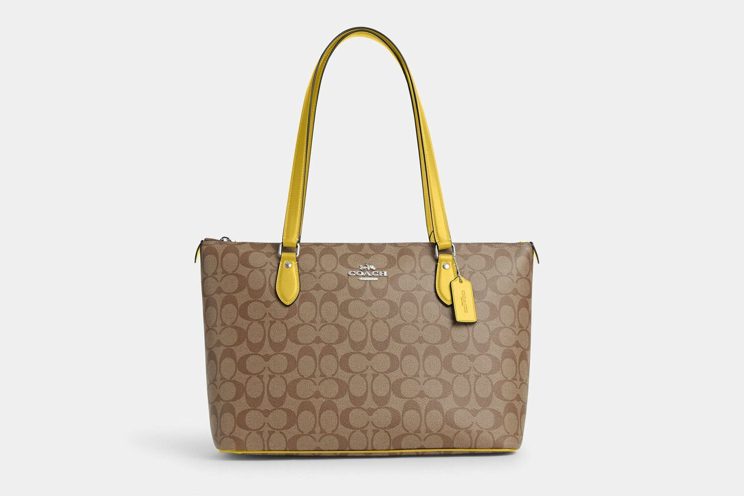 Coach Gallery Tote In Signature Canvas