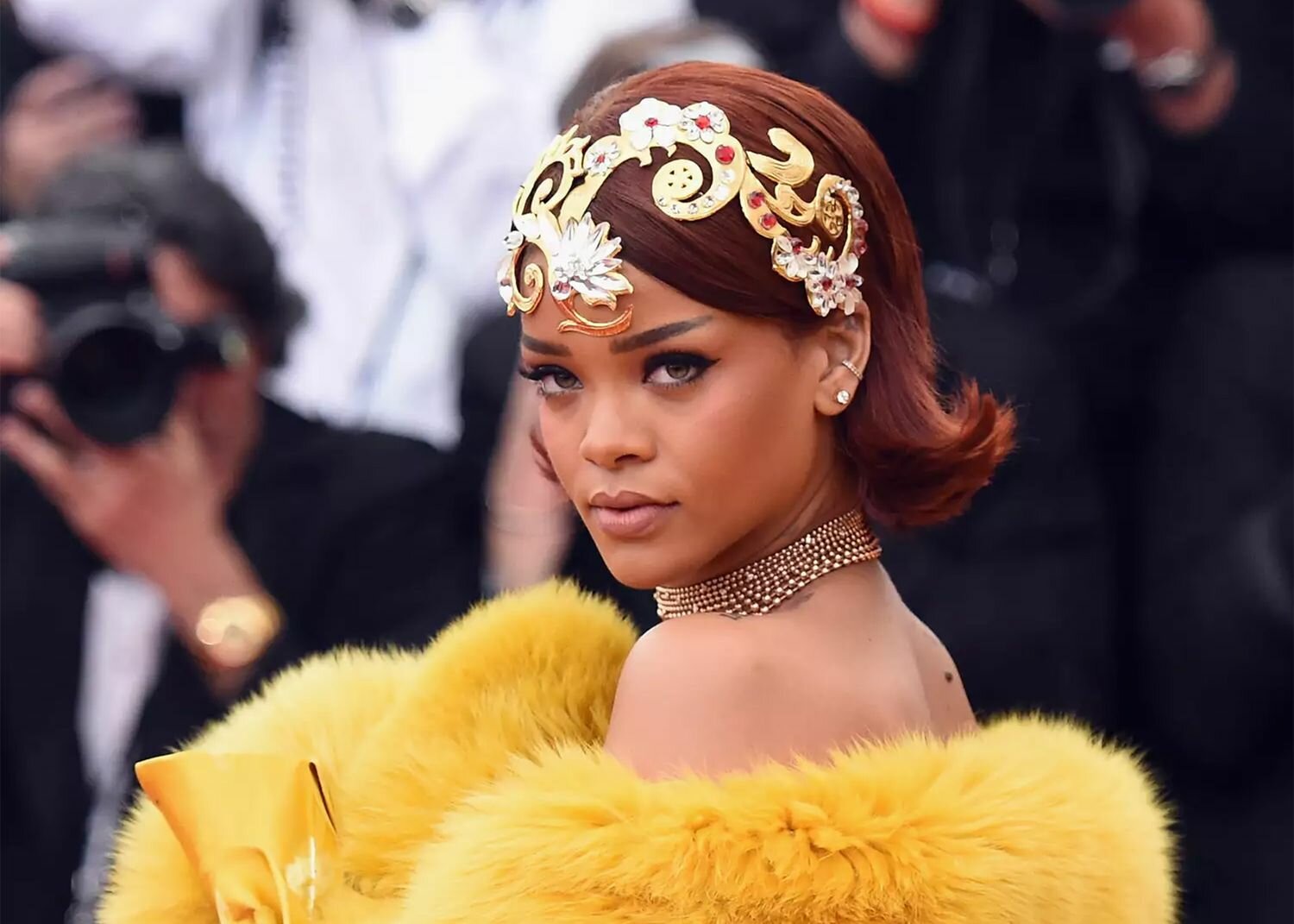 Rihanna at the Met Gala