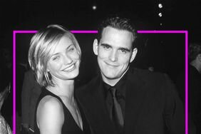 Smiling Cameron Diaz and Matt Dillon as a couple