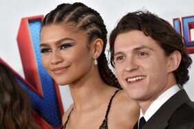 Zendaya Tom Holland Spiderman Premiere