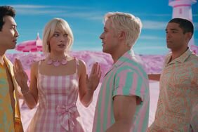 Simu Liu Margot Robbie Ryan Gosling Barbie Movie