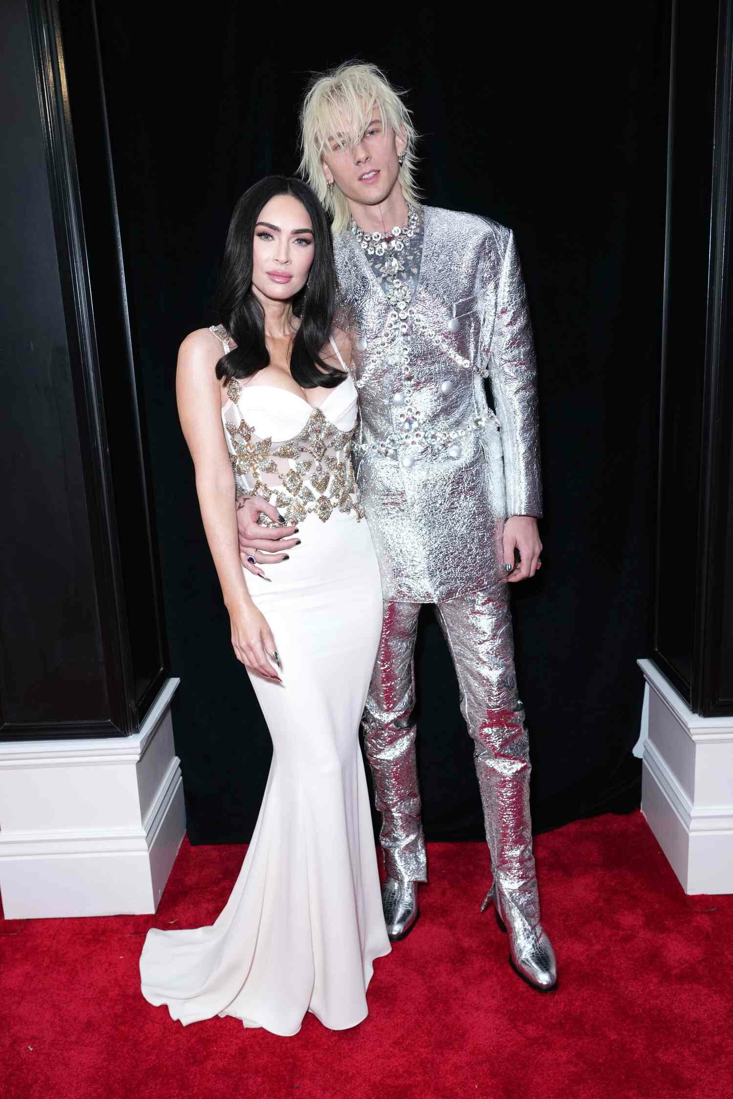  Megan Fox and Machine Gun Kelly 2023 Grammys