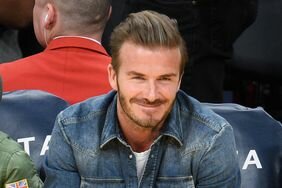 David Beckham Lakers Game - Lead 2016