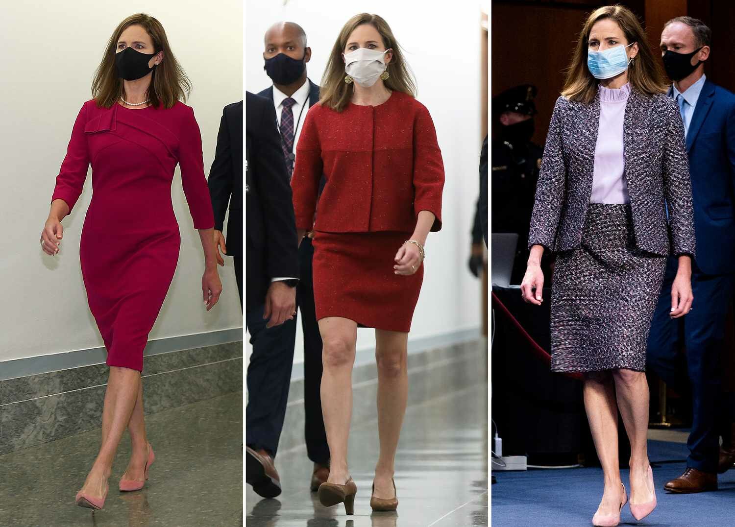 Amy Coney Barrett's Pink Wardrobe