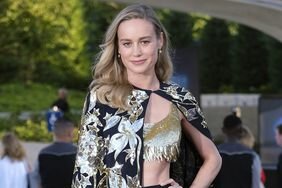 Brie Larson in Oscar de la Renta