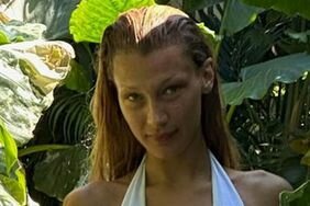 Bella Hadid white bikini instagram