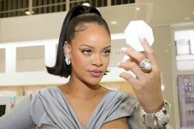 rihanna flipped ponytail