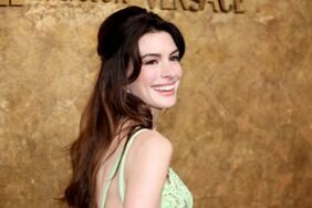 Anne Hathaway attends the Clooney Foundation For Justice's 