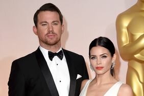 Channing Tatum Jenna Dewan 2015 Oscars