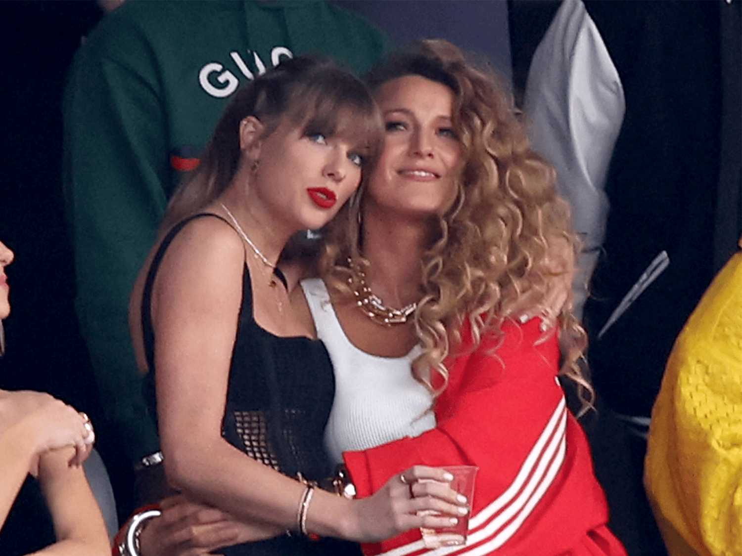 Taylor Swift Blake Lively 2024 Super Bowl