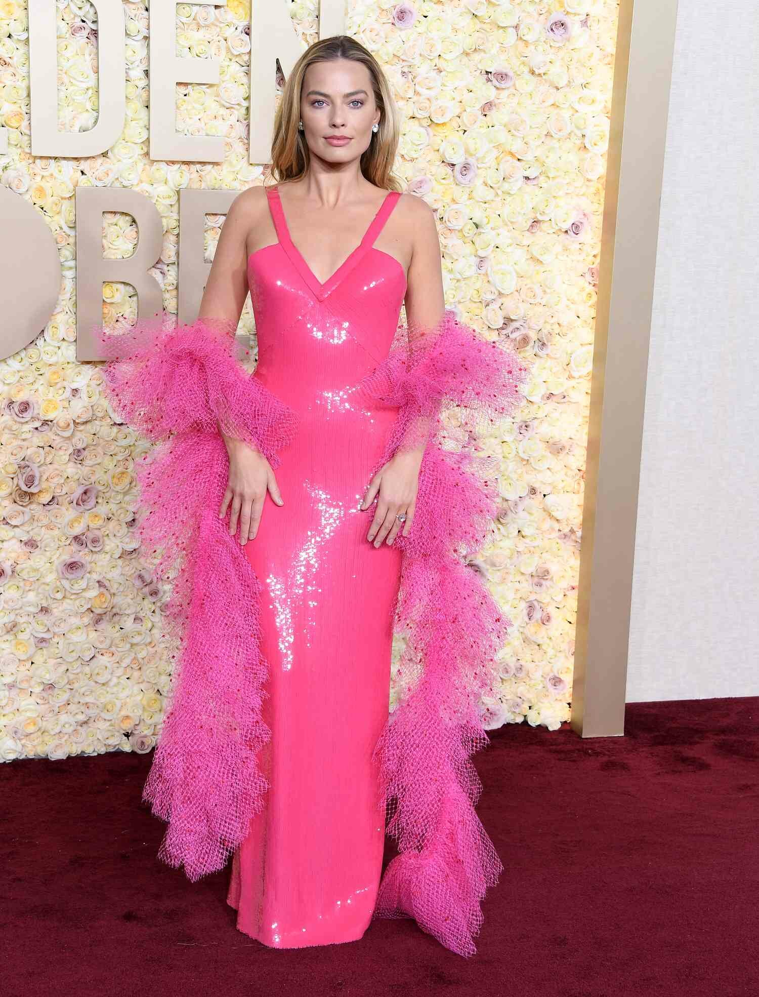 Margot robbie 2024 Golden Globes