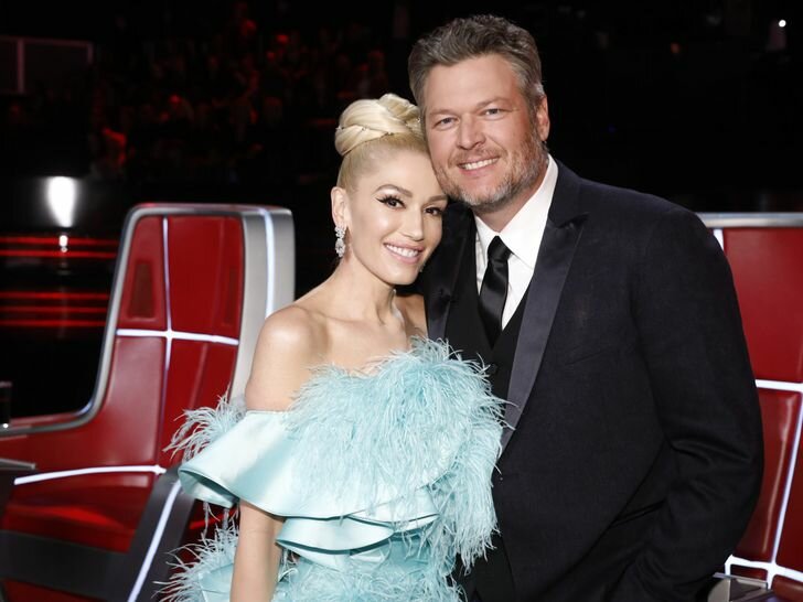 Gwen Stefani and Blake Shelton