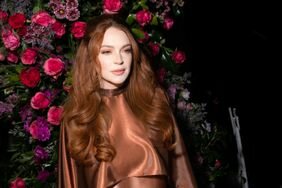 Lindsay Lohan Christian Siriano NYFW 2023