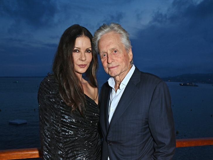 Catherine Zeta-Jones and Michael Douglas