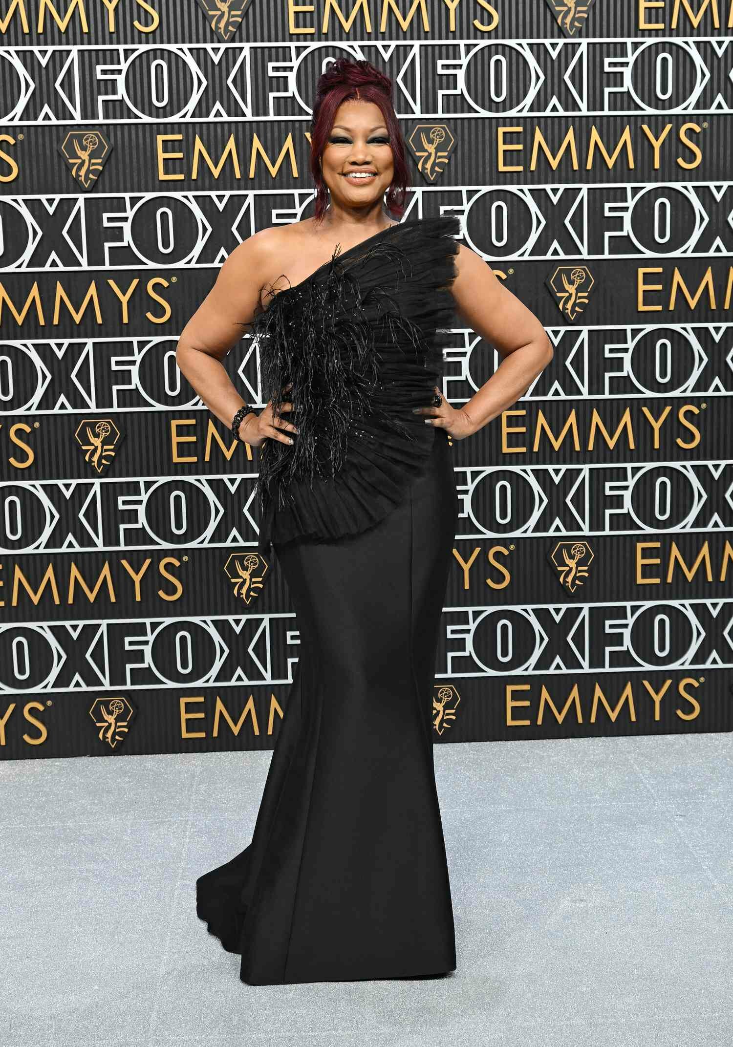 Garcelle Beauvais in Badgley Mischka