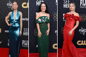 Rosamund Pike, Ali Wong, and Margot Robbie at the 2024 Critics Choice Awards