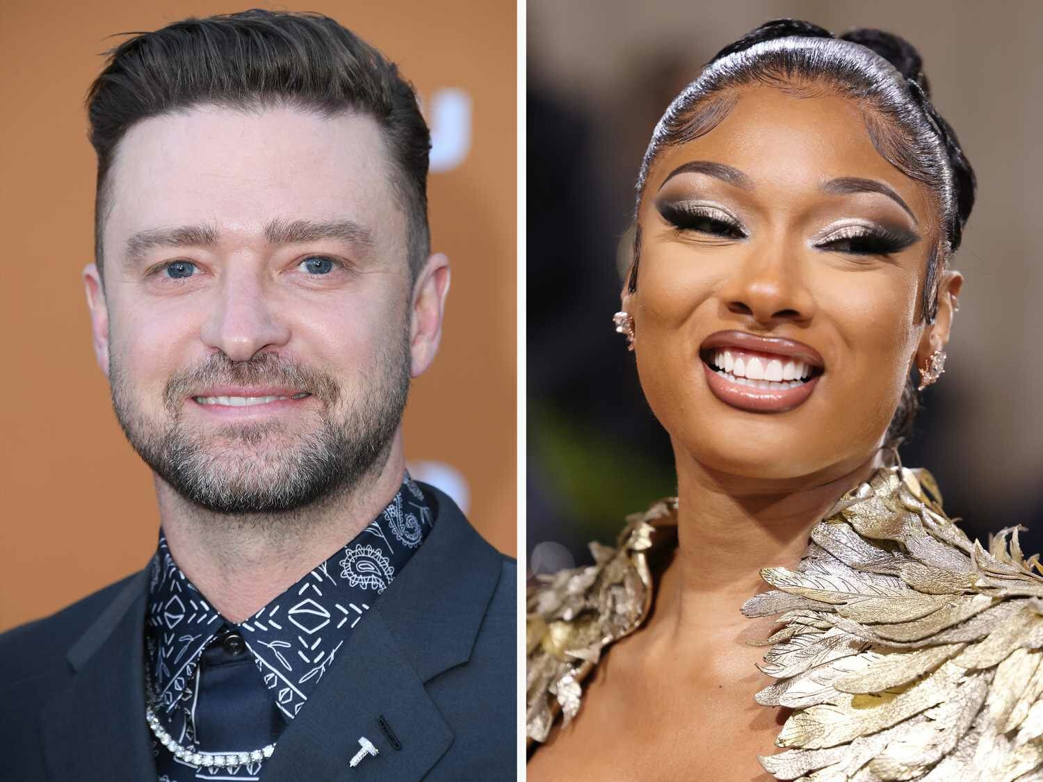 Megan Thee Stallion and Justin Timberlake