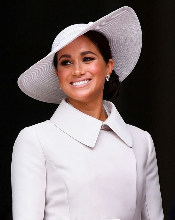 Meghan Markle at the Platinum Jubilee in Maria Grazia Chiuri for Dior