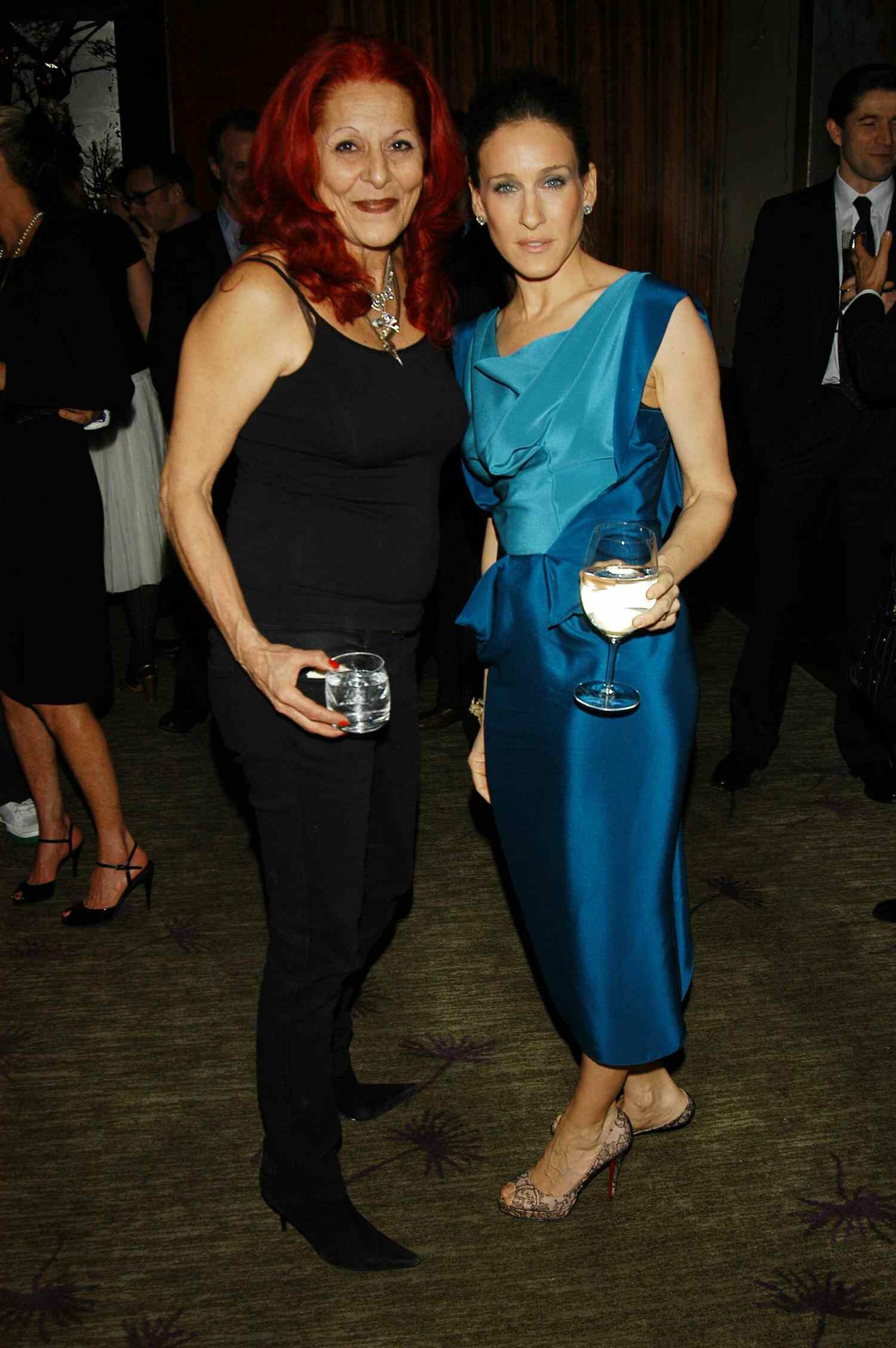 Patricia Field and Sarah Jessica Parker